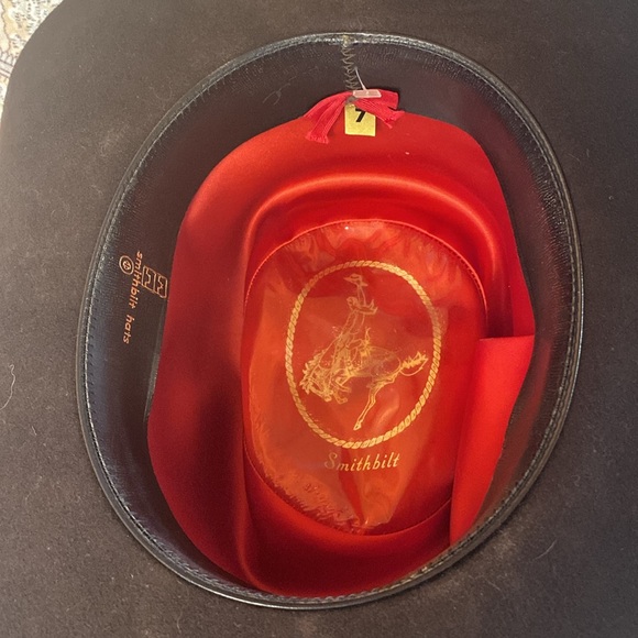 CHOCOLATE BROWN WOOL FELT COWBOY HAT - Picture 4 of 5